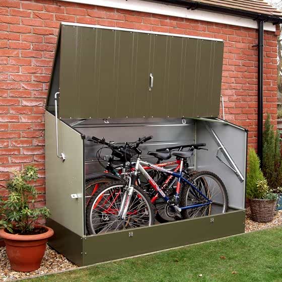 6' x 3' (1.96x0.89m) Trimetals Metal Bicycle Store