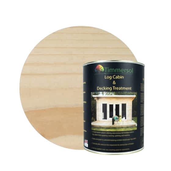 Timmersol Clear Log Cabin & Decking Treatment (5 Litres)