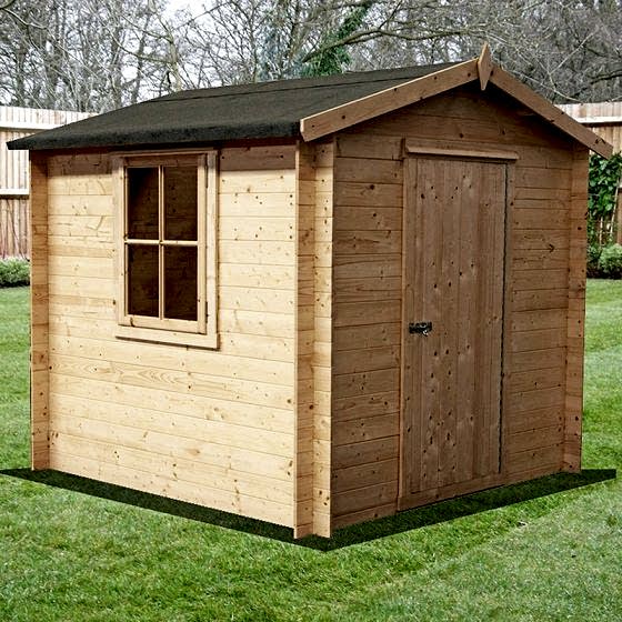 Shire Danbury 3.1m x 3m Log Cabin Shed (19mm)
