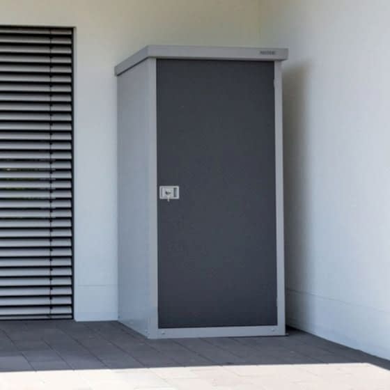3' x 3'2 Trimetals Guardian D33 Metal Shed (0.91m x 0.97m)