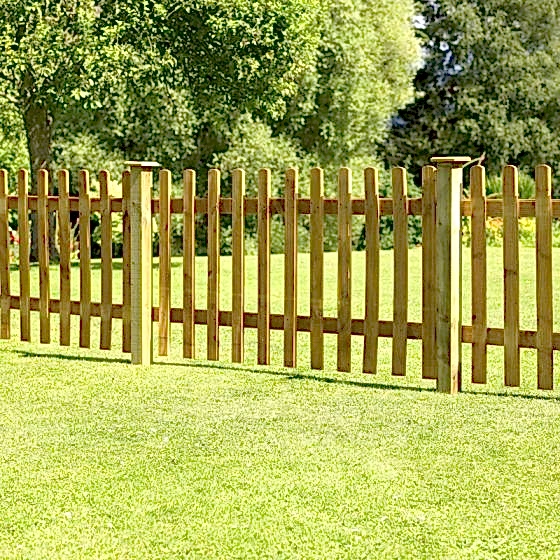 Forest Palisade Fence Panel 0.9m High
