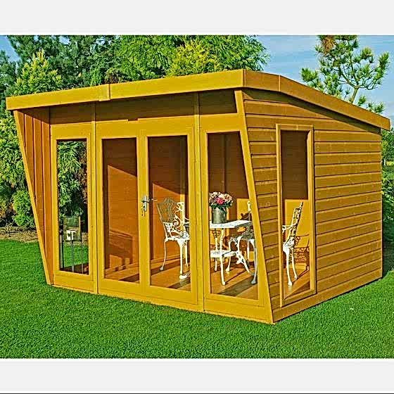 10'x10' (3x3m) Shire Highclere Summerhouse
