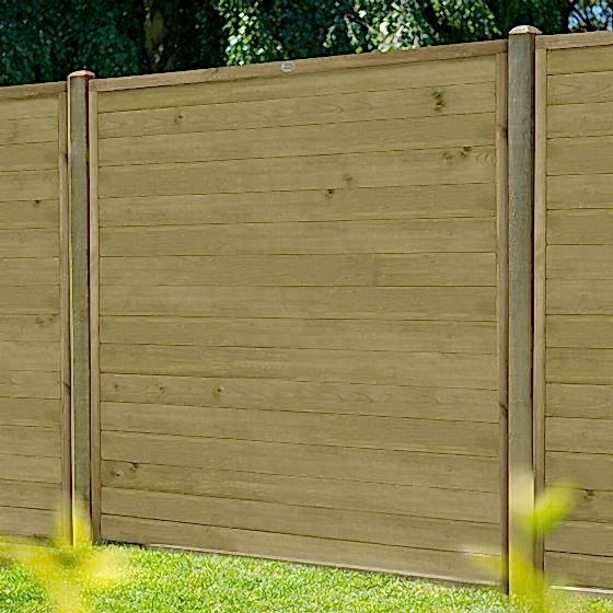 6ft (1.83m) High Forest Horizontal Tongue and Groove Fence Panel