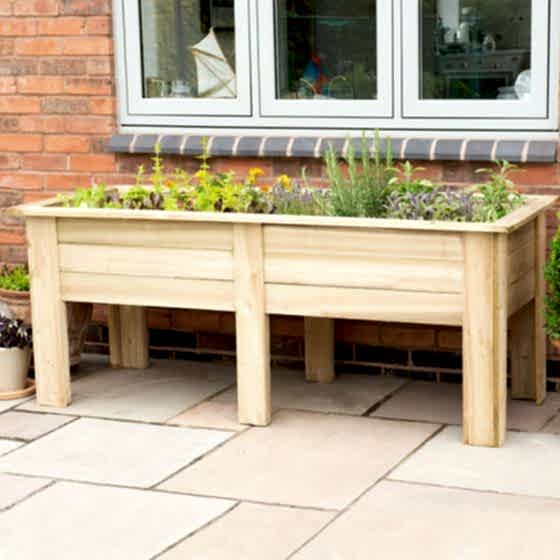 Forest Large Kitchen Garden Planter 6' x 2' (1.8m x 0.7m)
