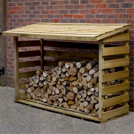 5'11 x 2'8 Forest Pent Large Logstore