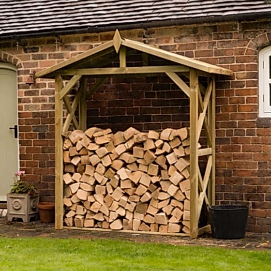 6’10 x 2’10 Forest Apex Large Logstore (2.1m x 0.9m)
