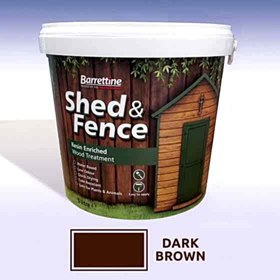 Fence Treatment 5ltr Dark Brown
