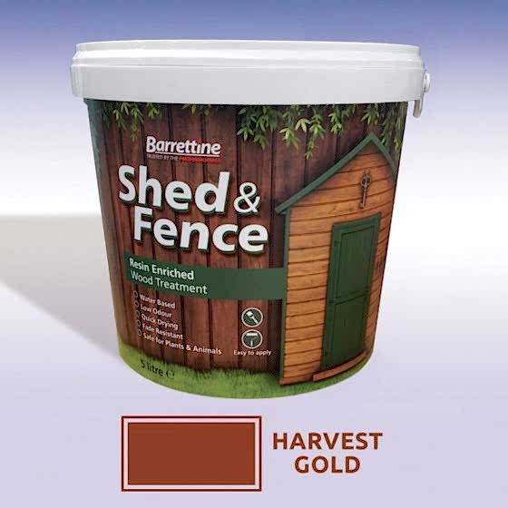 Fence Treatment 5ltr Harvest Gold