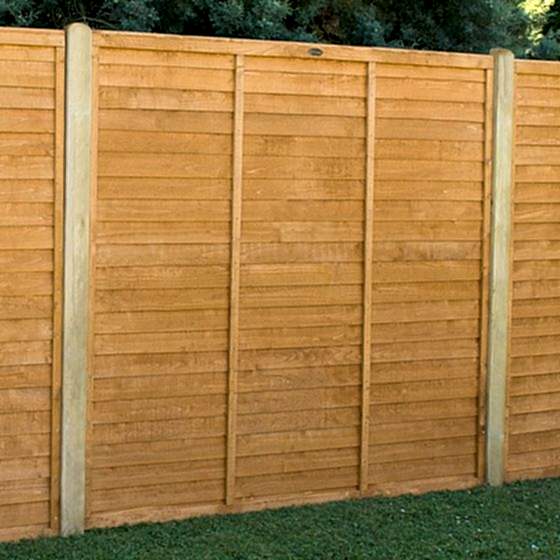 Forest 6' x 6' Overlap Fence Panel