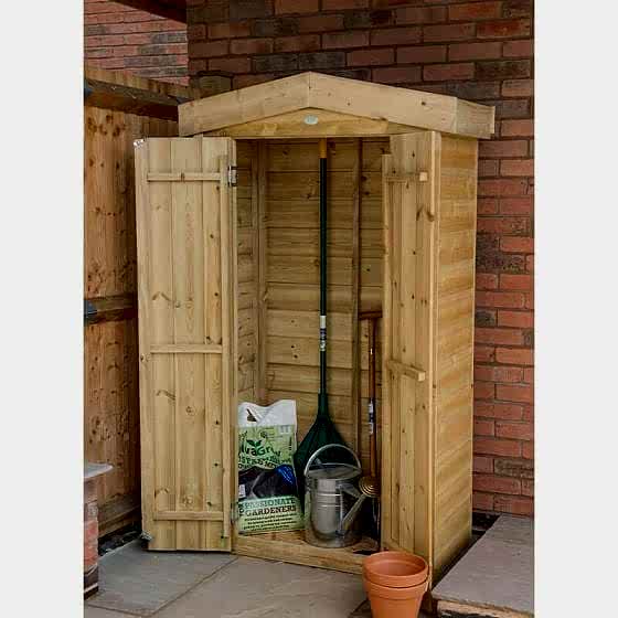 4x2 Pressure Treated Shiplap Apex Tall Garden Store