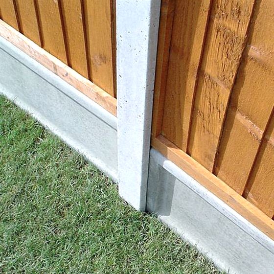 Forest Lightweight Concrete Fence Post 2.36m
