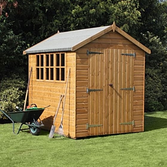 20' x 8' Traditional Heavy Duty Apex Wooden Garden Shed