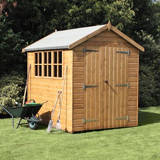 20' x 12' Traditional Heavy Duty Apex Wooden Garden Shed