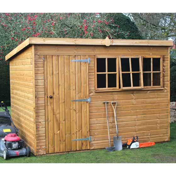 14' x 8' Traditional Heavy Duty Pent Shed