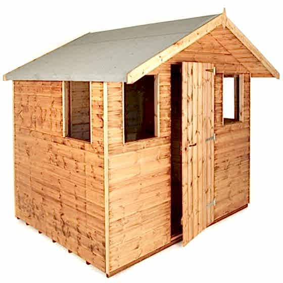 8' x 8' Traditional Cabin Special Deal Garden Shed (2.44m x 2.44m)
