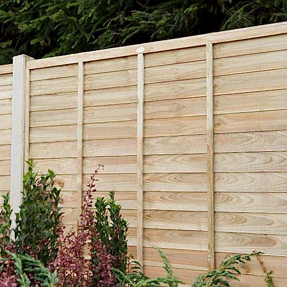 Forest Pressure Treated Super Panel 1.83m High