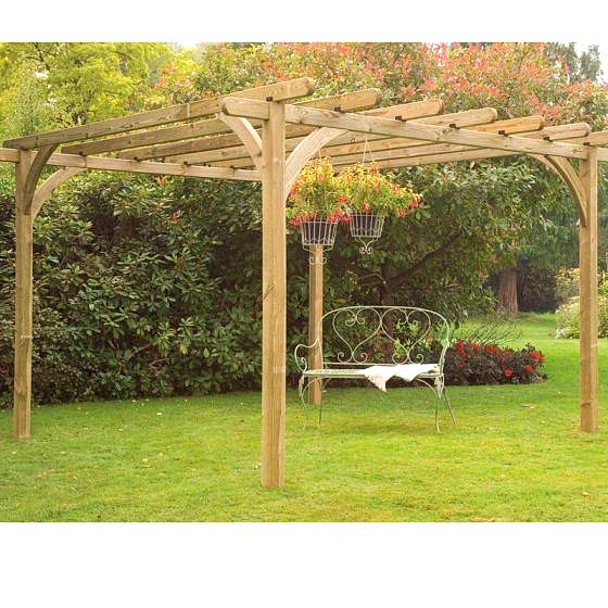 Forest Pergola Kit 10x10ft

