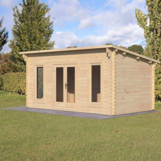 Forest Elmley 5m x 3m Log Cabin (45mm)