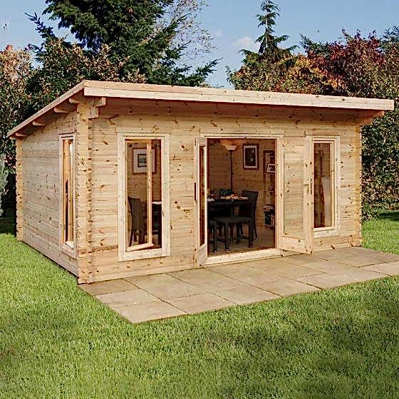 Forest Mendip 5m x 4m Log Cabin (45mm)