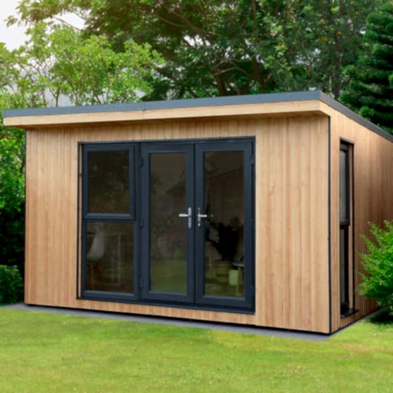 Forest Xtend 4.0+ Insulated Garden Office 4.05m x 3.42m