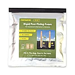 Postsaver Pro-Set Rigid Post Fixing Foam for Fence Posts (1 Pack = 2 Posts)