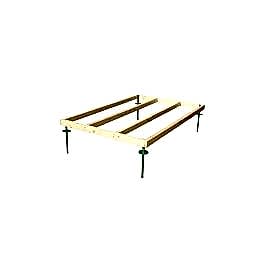 Wooden Base with Adjustable Spikes (7x7)