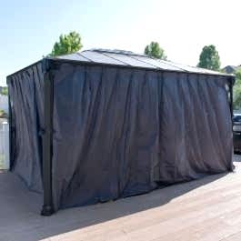 Palram Canopia Martinique 4300 Gazebo Curtains