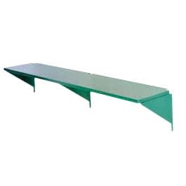 Asgard Metal Bike Store Full Width Shelf