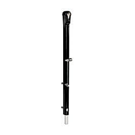 Lockable Drop Bolt - Black
