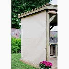 Cream Gazebo Curtains