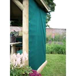 Green Gazebo Curtains