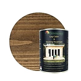 Timmersol Jacobean Walnut Log Cabin & Decking Treatment (5 Litres)
