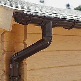Palmako Rain Gutter for Flat Roof - 4000mm