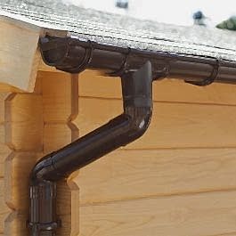 Palmako Rain Gutter for Gable Roof - 7000mm