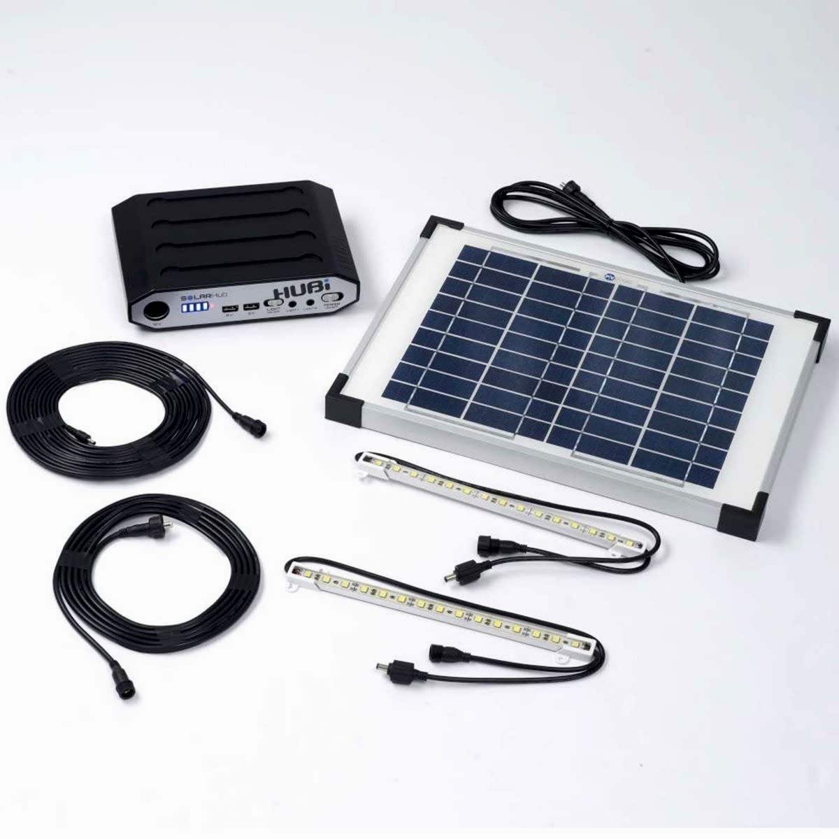 Hubi Work 64 Solar Light - LED Strip Technical Drawing