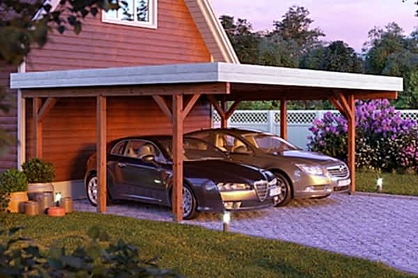 20 x 17 Palmako Karl Wooden Carport
