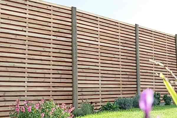 Installing a wooden fence