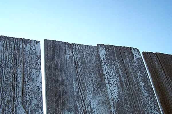 damaged fencing