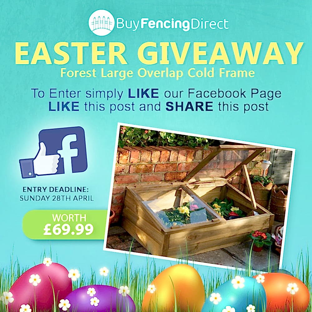 Forest Overlap Cold Frame Easter Giveaway 