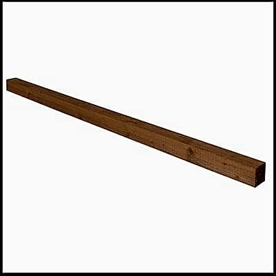 Why a wooden fence post?