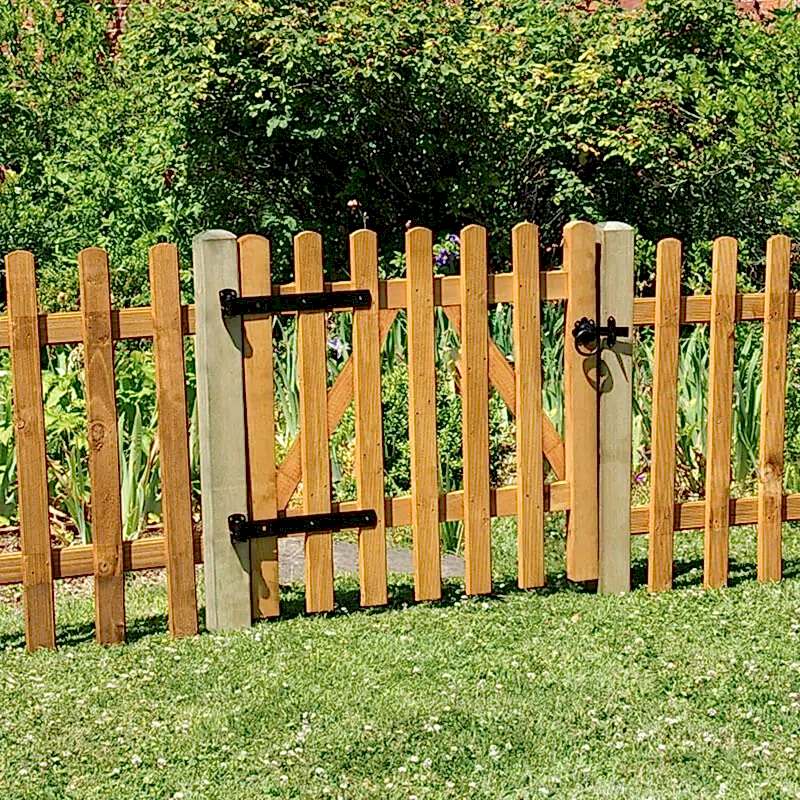 a photo of one of the gate types on our list of gate design ideas including types of gates, styles of gates and types of garden gates