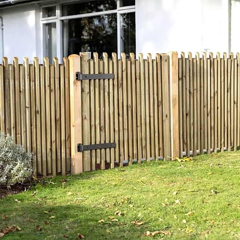a photo of one of the gate types on our list of gate design ideas including types of gates, styles of gates and types of garden gates