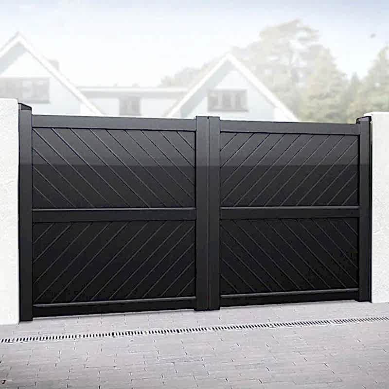 This is one of the designs for wooden garden gates on our list of wooden garden gate ideas