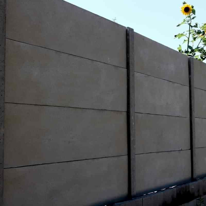 Concrete Fencing is one of our more durable economic fencing options