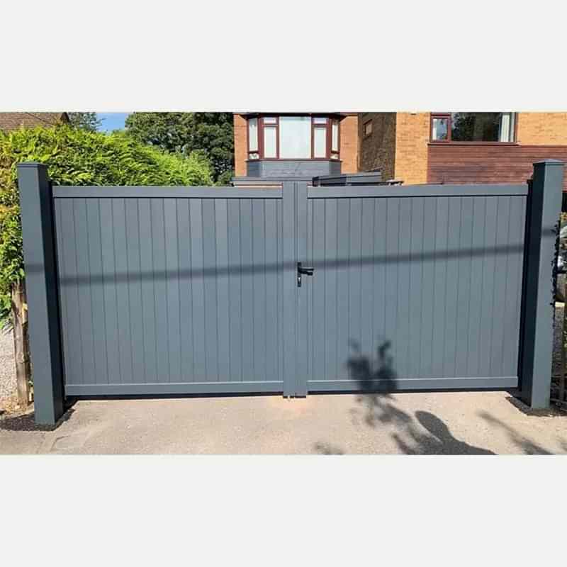 a photo of one of the gate types on our list of gate design ideas including types of gates, styles of gates and types of garden gates