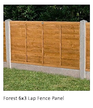 Please click here for further information or to purchase this fence panel The Forest 6x3 Lap Fence Panel