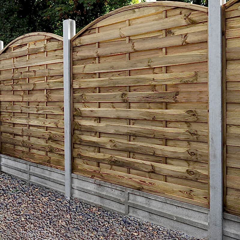 a photo of some eco-friendly fence panels that are made using sustainable fence materials to create eco-friendly fencing