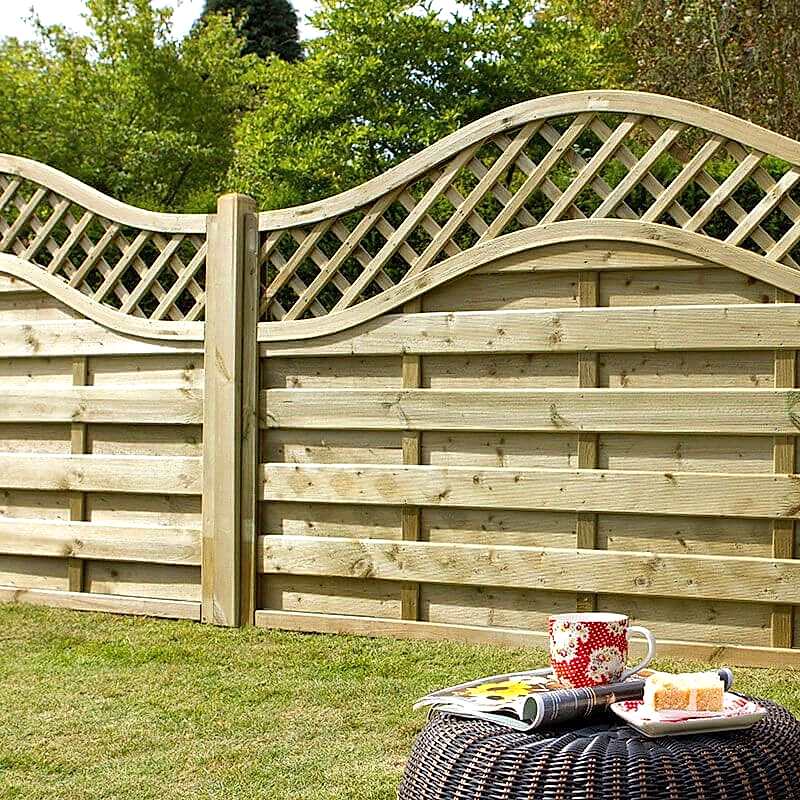 a shorter fence panel will reduce your fence installation costs