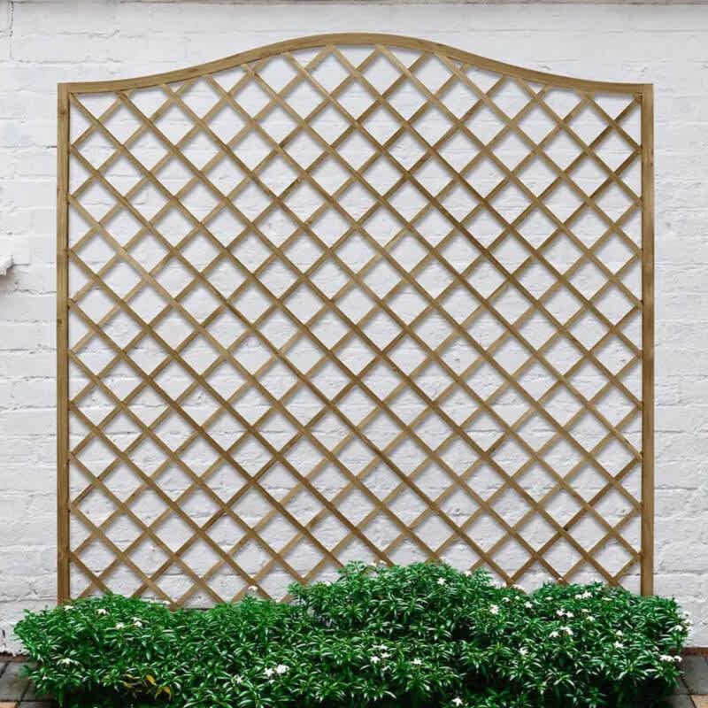 a photo showing a decorative fencing panel that could be considered wildlife fencing, fencing for wildlife or wildlife-friendly fencing