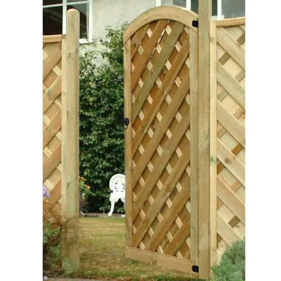 a photo of one of the gate types on our list of gate design ideas including types of gates, styles of gates and types of garden gates